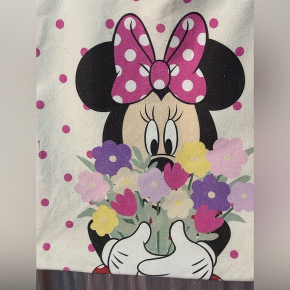 Minnie Mouse Canvas tote Bag NWT - Picture 1 of 6